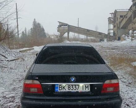 Черный БМВ 5 Серия, объемом двигателя 2.5 л и пробегом 349 тыс. км за 5900 $, фото 5 на Automoto.ua