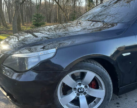 Чорний БМВ 5 Серія, об'ємом двигуна 3 л та пробігом 370 тис. км за 8300 $, фото 3 на Automoto.ua