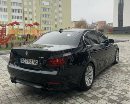 Черный БМВ 5 Серия, объемом двигателя 3 л и пробегом 447 тыс. км за 7799 $, фото 5 на Automoto.ua