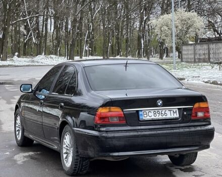 Черный БМВ 5 Серия, объемом двигателя 2.5 л и пробегом 300 тыс. км за 3500 $, фото 4 на Automoto.ua