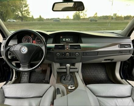 Черный БМВ 5 Серия, объемом двигателя 3 л и пробегом 295 тыс. км за 8599 $, фото 21 на Automoto.ua