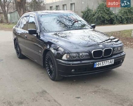 Черный БМВ 5 Серия, объемом двигателя 3.43 л и пробегом 372 тыс. км за 7000 $, фото 2 на Automoto.ua