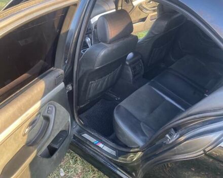 Черный БМВ 5 Серия, объемом двигателя 3 л и пробегом 530 тыс. км за 6000 $, фото 6 на Automoto.ua