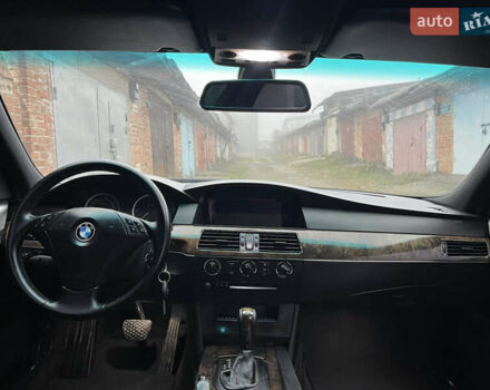 Чорний БМВ 5 Серія, об'ємом двигуна 3 л та пробігом 370 тис. км за 8300 $, фото 18 на Automoto.ua