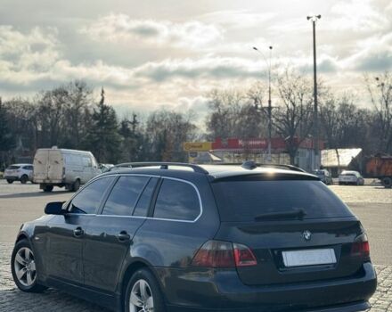 Чорний БМВ 5 Серія, об'ємом двигуна 3 л та пробігом 350 тис. км за 4100 $, фото 4 на Automoto.ua