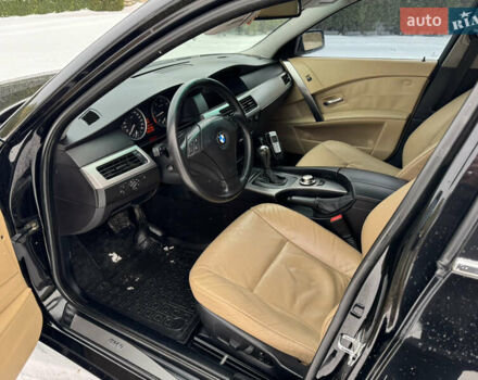 Черный БМВ 5 Серия, объемом двигателя 3 л и пробегом 340 тыс. км за 8500 $, фото 16 на Automoto.ua