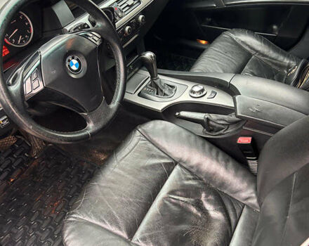 Черный БМВ 5 Серия, объемом двигателя 2.5 л и пробегом 490 тыс. км за 4900 $, фото 16 на Automoto.ua