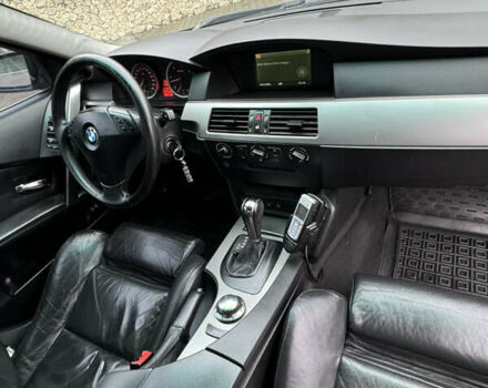 Черный БМВ 5 Серия, объемом двигателя 3 л и пробегом 320 тыс. км за 8800 $, фото 12 на Automoto.ua