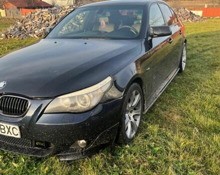 Черный БМВ 5 Серия, объемом двигателя 3 л и пробегом 367 тыс. км за 4975 $, фото 1 на Automoto.ua