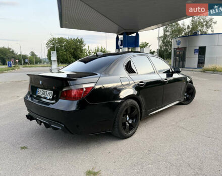 Черный БМВ 5 Серия, объемом двигателя 2.5 л и пробегом 376 тыс. км за 9500 $, фото 19 на Automoto.ua