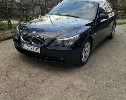 Черный БМВ 5 Серия, объемом двигателя 2.2 л и пробегом 236 тыс. км за 8500 $, фото 1 на Automoto.ua