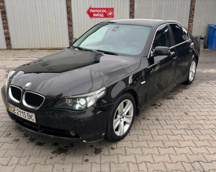 Черный БМВ 5 Серия, объемом двигателя 2.5 л и пробегом 490 тыс. км за 4900 $, фото 4 на Automoto.ua