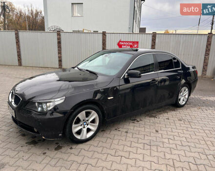 Черный БМВ 5 Серия, объемом двигателя 2.5 л и пробегом 490 тыс. км за 4900 $, фото 5 на Automoto.ua
