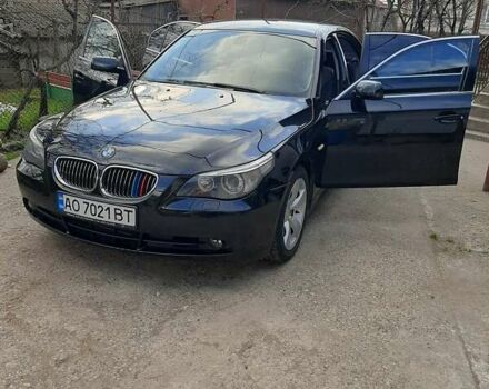 Черный БМВ 5 Серия, объемом двигателя 2.2 л и пробегом 236 тыс. км за 8500 $, фото 4 на Automoto.ua