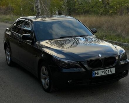 Черный БМВ 5 Серия, объемом двигателя 2.2 л и пробегом 215 тыс. км за 5900 $, фото 1 на Automoto.ua