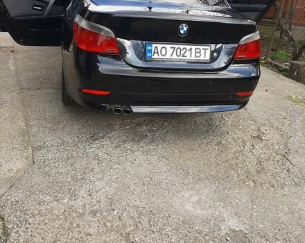 Черный БМВ 5 Серия, объемом двигателя 2.2 л и пробегом 236 тыс. км за 8500 $, фото 2 на Automoto.ua