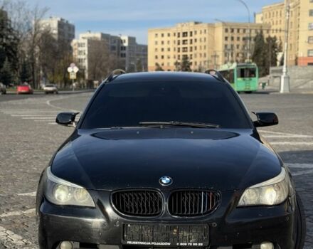 Чорний БМВ 5 Серія, об'ємом двигуна 3 л та пробігом 350 тис. км за 4100 $, фото 10 на Automoto.ua