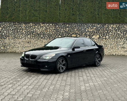 Черный БМВ 5 Серия, объемом двигателя 3 л и пробегом 320 тыс. км за 8800 $, фото 3 на Automoto.ua