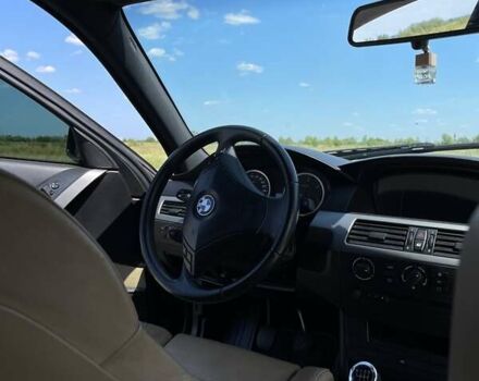 Черный БМВ 5 Серия, объемом двигателя 3 л и пробегом 450 тыс. км за 4000 $, фото 3 на Automoto.ua