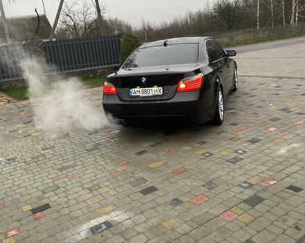 Черный БМВ 5 Серия, объемом двигателя 4.4 л и пробегом 325 тыс. км за 9000 $, фото 5 на Automoto.ua