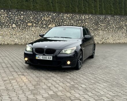 Черный БМВ 5 Серия, объемом двигателя 3 л и пробегом 360 тыс. км за 8700 $, фото 3 на Automoto.ua