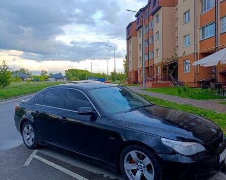 Черный БМВ 5 Серия, объемом двигателя 2.5 л и пробегом 302 тыс. км за 6900 $, фото 2 на Automoto.ua