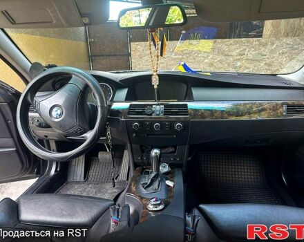 Черный БМВ 5 Серия, объемом двигателя 3 л и пробегом 285 тыс. км за 8500 $, фото 6 на Automoto.ua