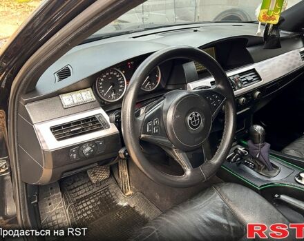 Черный БМВ 5 Серия, объемом двигателя 3 л и пробегом 230 тыс. км за 8300 $, фото 12 на Automoto.ua