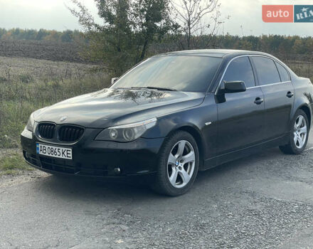 Черный БМВ 5 Серия, объемом двигателя 2.5 л и пробегом 360 тыс. км за 8200 $, фото 4 на Automoto.ua