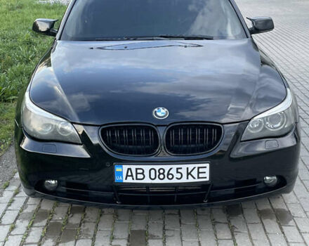 Черный БМВ 5 Серия, объемом двигателя 2.5 л и пробегом 360 тыс. км за 8200 $, фото 1 на Automoto.ua