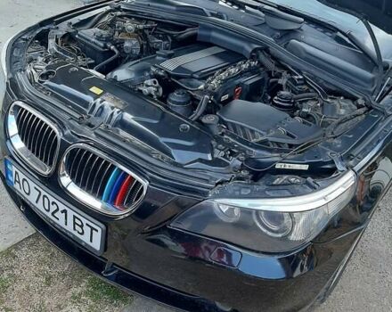 Черный БМВ 5 Серия, объемом двигателя 2.2 л и пробегом 236 тыс. км за 8500 $, фото 9 на Automoto.ua