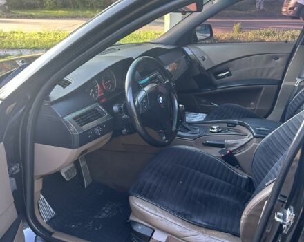 Черный БМВ 5 Серия, объемом двигателя 2.5 л и пробегом 400 тыс. км за 8600 $, фото 7 на Automoto.ua