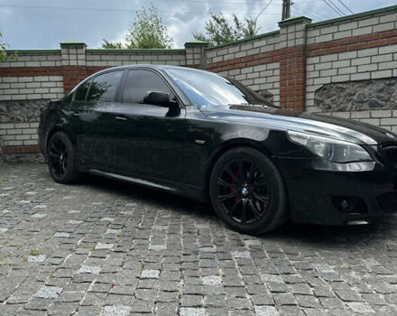 Черный БМВ 5 Серия, объемом двигателя 2.5 л и пробегом 311 тыс. км за 13500 $, фото 4 на Automoto.ua