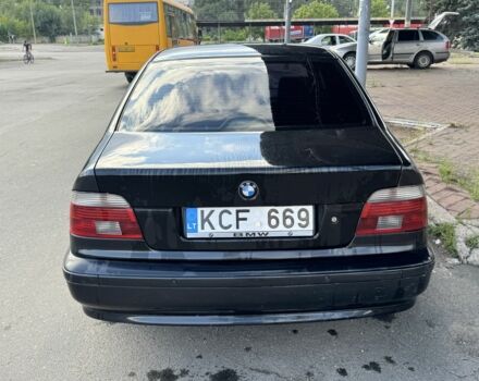 Черный БМВ 5 Серия, объемом двигателя 3 л и пробегом 3 тыс. км за 3400 $, фото 1 на Automoto.ua