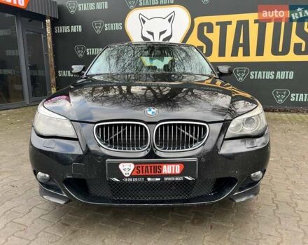 Чорний БМВ 5 Серія, об'ємом двигуна 3 л та пробігом 148 тис. км за 8100 $, фото 1 на Automoto.ua