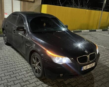 Черный БМВ 5 Серия, объемом двигателя 3 л и пробегом 400 тыс. км за 3850 $, фото 2 на Automoto.ua