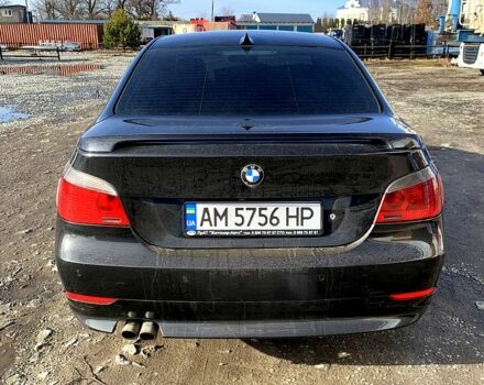 Черный БМВ 5 Серия, объемом двигателя 2.5 л и пробегом 334 тыс. км за 8000 $, фото 3 на Automoto.ua