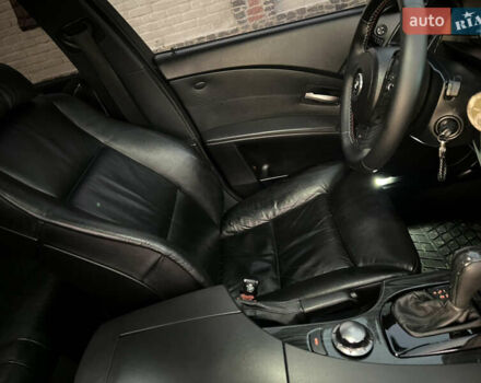 Чорний БМВ 5 Серія, об'ємом двигуна 3 л та пробігом 291 тис. км за 11900 $, фото 50 на Automoto.ua