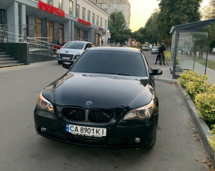 Черный БМВ 5 Серия, объемом двигателя 2.5 л и пробегом 300 тыс. км за 8500 $, фото 3 на Automoto.ua