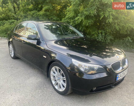 Черный БМВ 5 Серия, объемом двигателя 2.5 л и пробегом 134 тыс. км за 12800 $, фото 1 на Automoto.ua