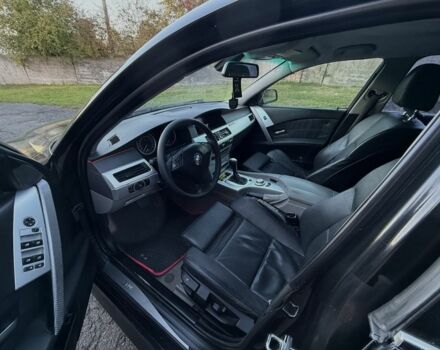 Черный БМВ 5 Серия, объемом двигателя 3 л и пробегом 380 тыс. км за 6700 $, фото 11 на Automoto.ua