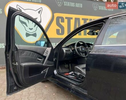 Чорний БМВ 5 Серія, об'ємом двигуна 3 л та пробігом 148 тис. км за 8100 $, фото 10 на Automoto.ua