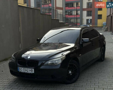 Черный БМВ 5 Серия, объемом двигателя 2.5 л и пробегом 330 тыс. км за 6999 $, фото 1 на Automoto.ua