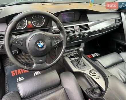 Чорний БМВ 5 Серія, об'ємом двигуна 3 л та пробігом 148 тис. км за 8100 $, фото 12 на Automoto.ua