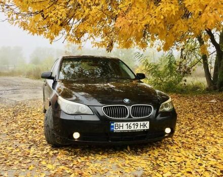 Черный БМВ 5 Серия, объемом двигателя 2.5 л и пробегом 170 тыс. км за 8500 $, фото 1 на Automoto.ua