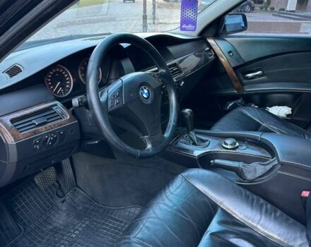 Черный БМВ 5 Серия, объемом двигателя 2.5 л и пробегом 230 тыс. км за 6300 $, фото 9 на Automoto.ua