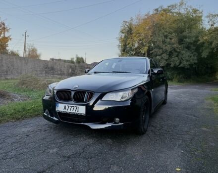 Черный БМВ 5 Серия, объемом двигателя 3 л и пробегом 380 тыс. км за 6700 $, фото 4 на Automoto.ua