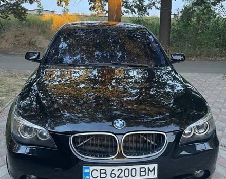 Черный БМВ 5 Серия, объемом двигателя 3 л и пробегом 360 тыс. км за 7500 $, фото 6 на Automoto.ua