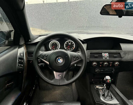 Черный БМВ 5 Серия, объемом двигателя 4.39 л и пробегом 215 тыс. км за 11500 $, фото 5 на Automoto.ua
