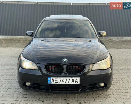Черный БМВ 5 Серия, объемом двигателя 2.5 л и пробегом 290 тыс. км за 3999 $, фото 4 на Automoto.ua